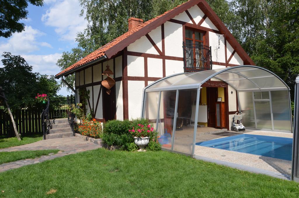 Dworek Mazurski Lizer Stręgielek Dış mekan fotoğraf